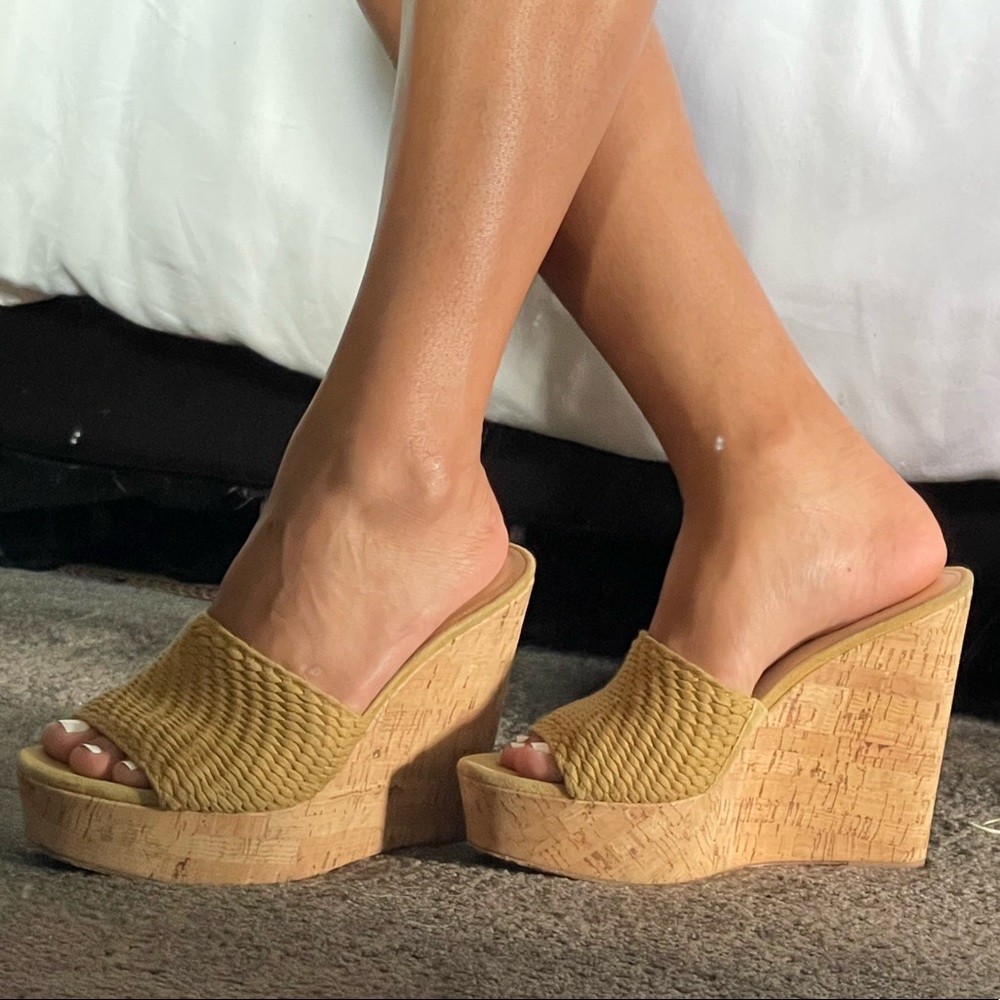 Dali Woven Platform Wedge Sandal